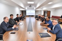 Arnavutluk Polis İrtibat Görevlisinin İç Güvenlik Fakültemizi Ziyareti